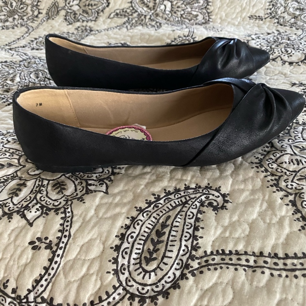 Jellypop black ballet flats. Sz 7. - Picture 4 of 6